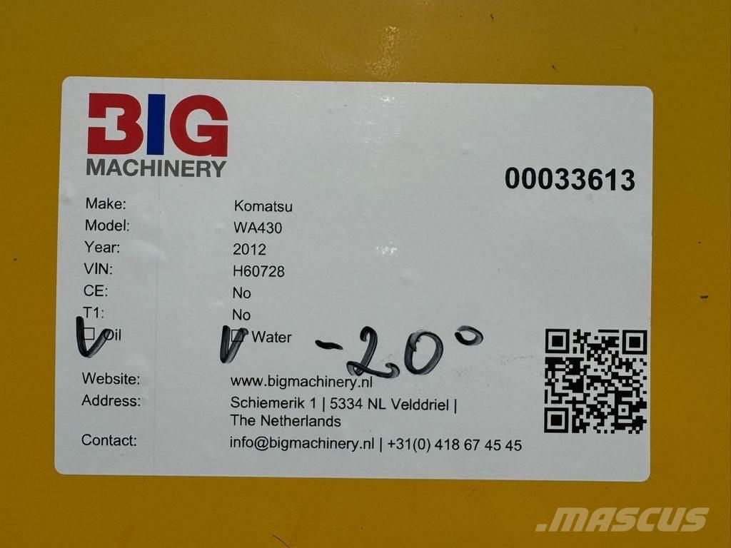 Komatsu WA430-6 Kolesové nakladače