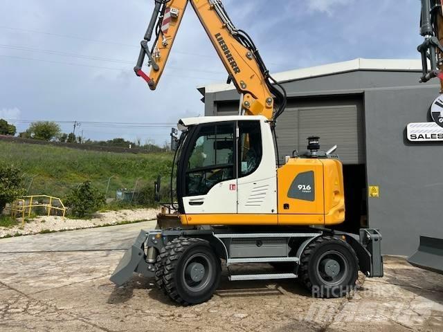 Liebherr 916 Kolesové rýpadlá
