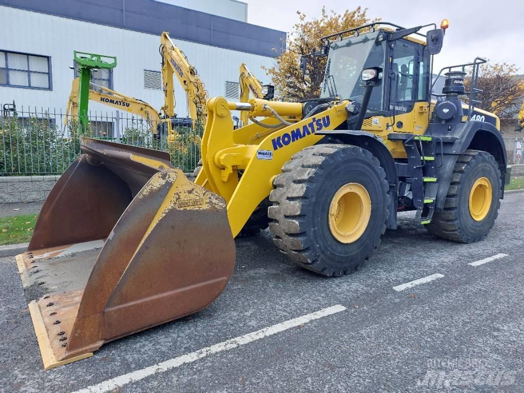 Komatsu WA480-8 Kolesové nakladače