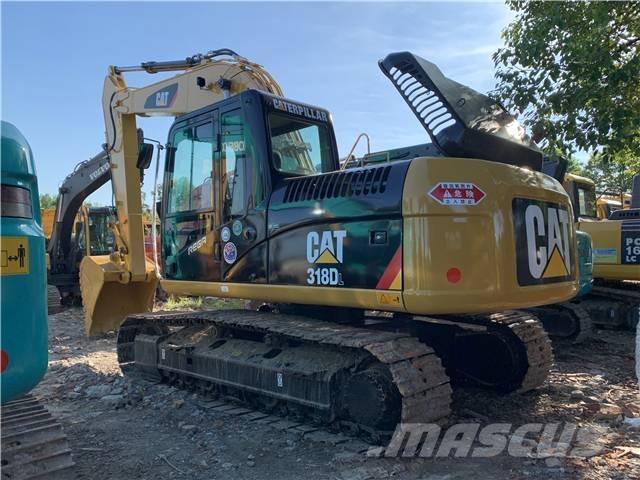 CAT 318DL Pásové rýpadlá