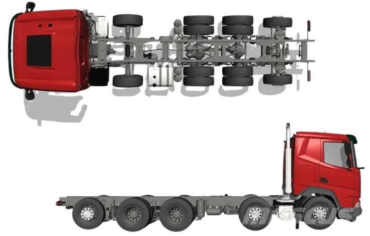 DAF XF 530 FAF 10x4 Nákladné vozidlá bez nadstavby