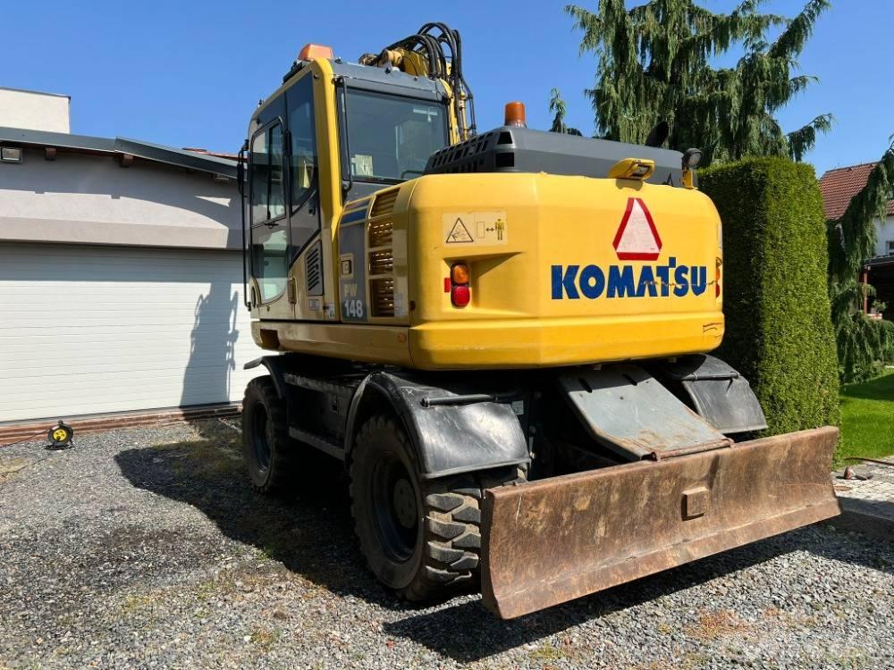 Komatsu PW 148-8 Kolesové rýpadlá