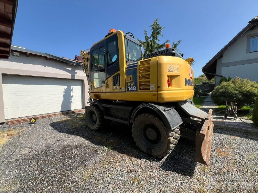 Komatsu PW 148-8 Kolesové rýpadlá