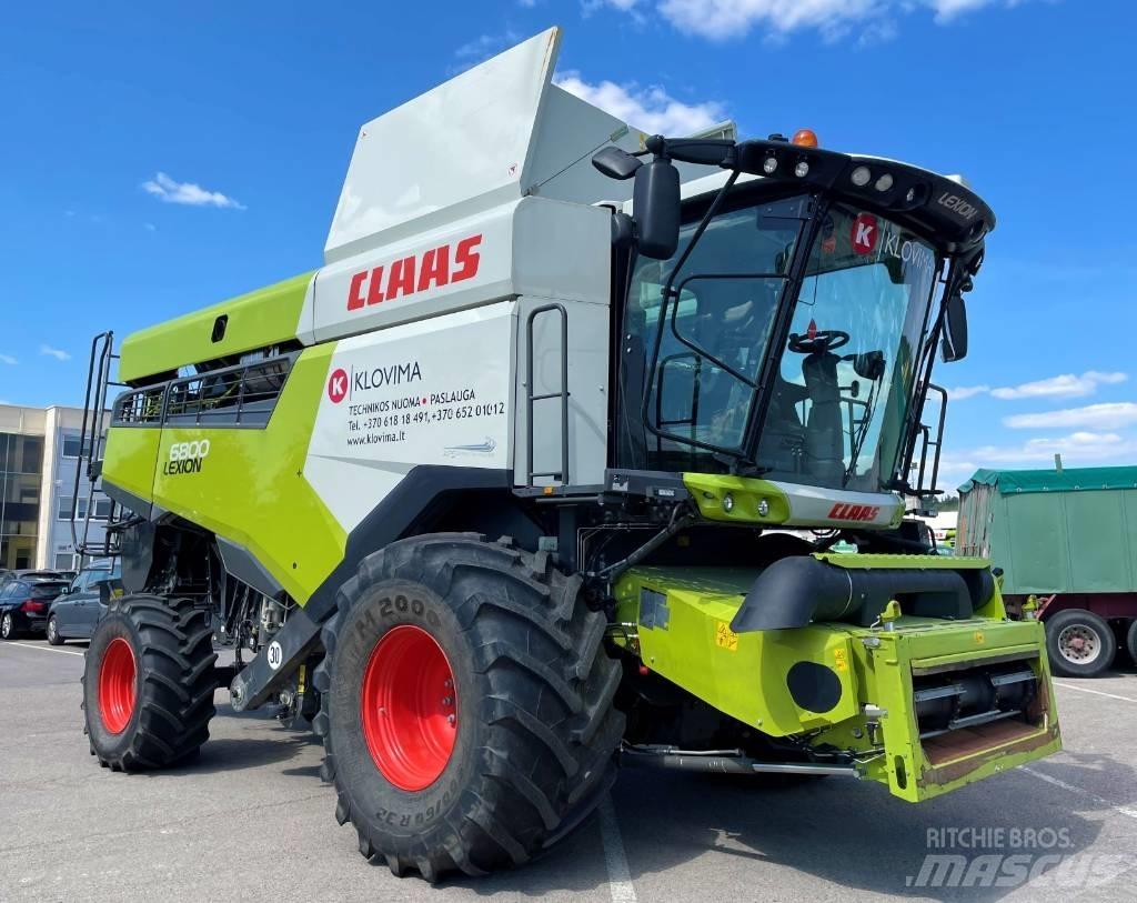 CLAAS Lexion 6800 Kombinované zberacie stroje