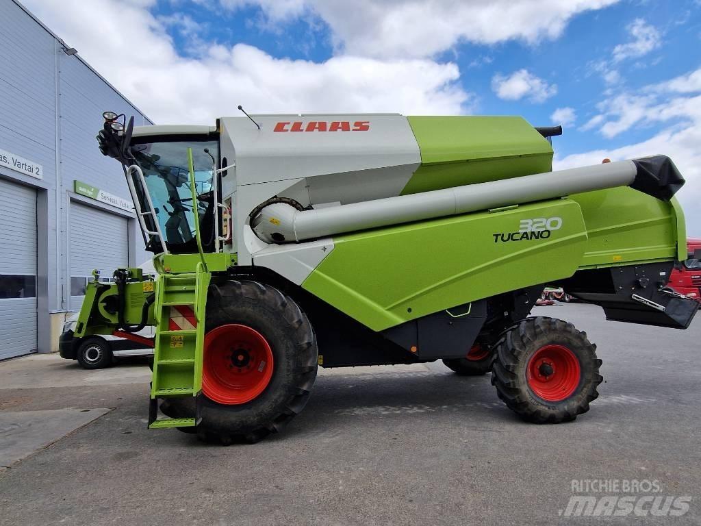 CLAAS Tucano 320 Kombinované zberacie stroje