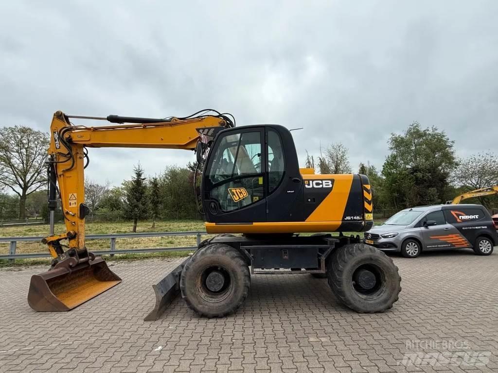 JCB JS 145W Kolesové rýpadlá
