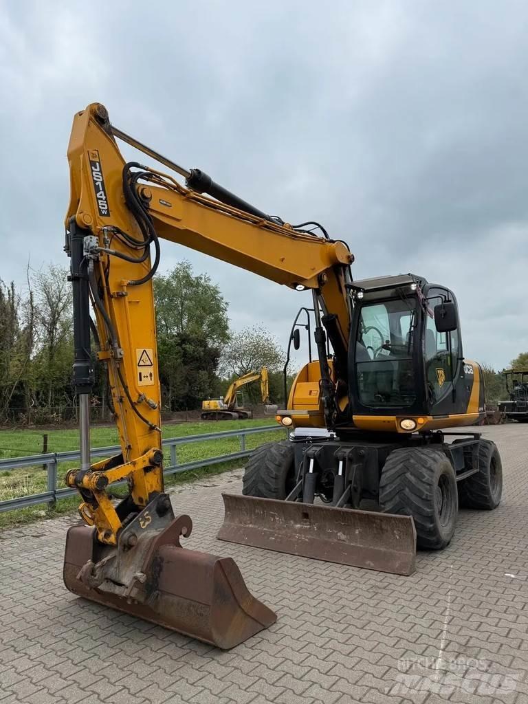 JCB JS 145W Kolesové rýpadlá