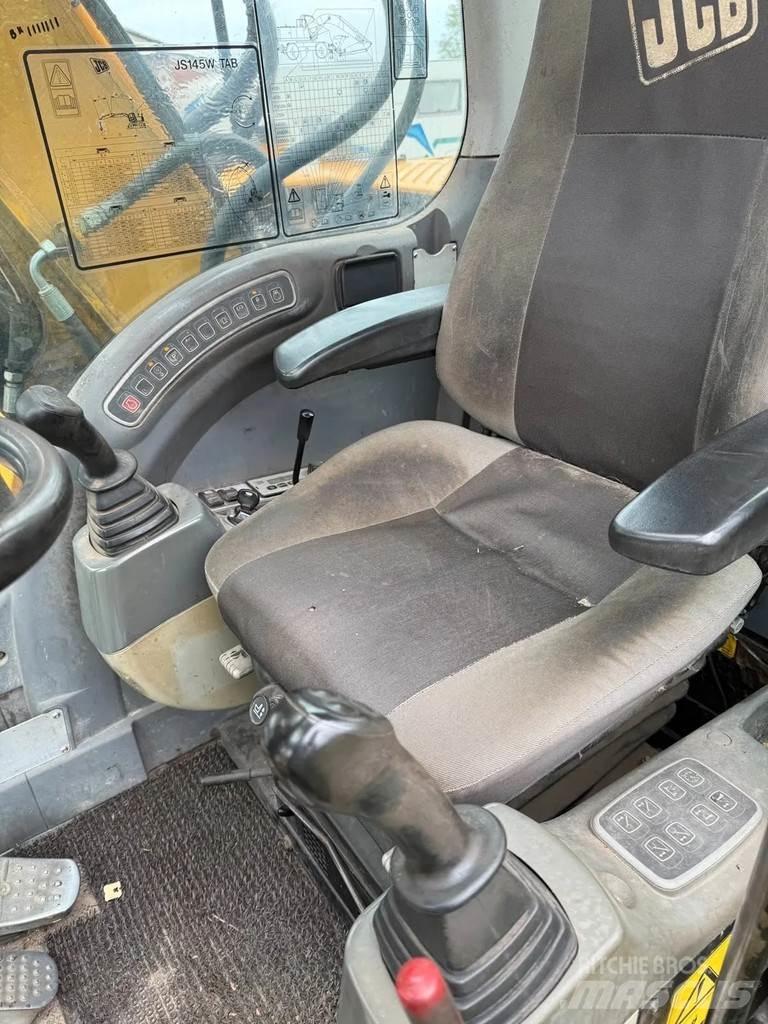 JCB JS 145W Kolesové rýpadlá