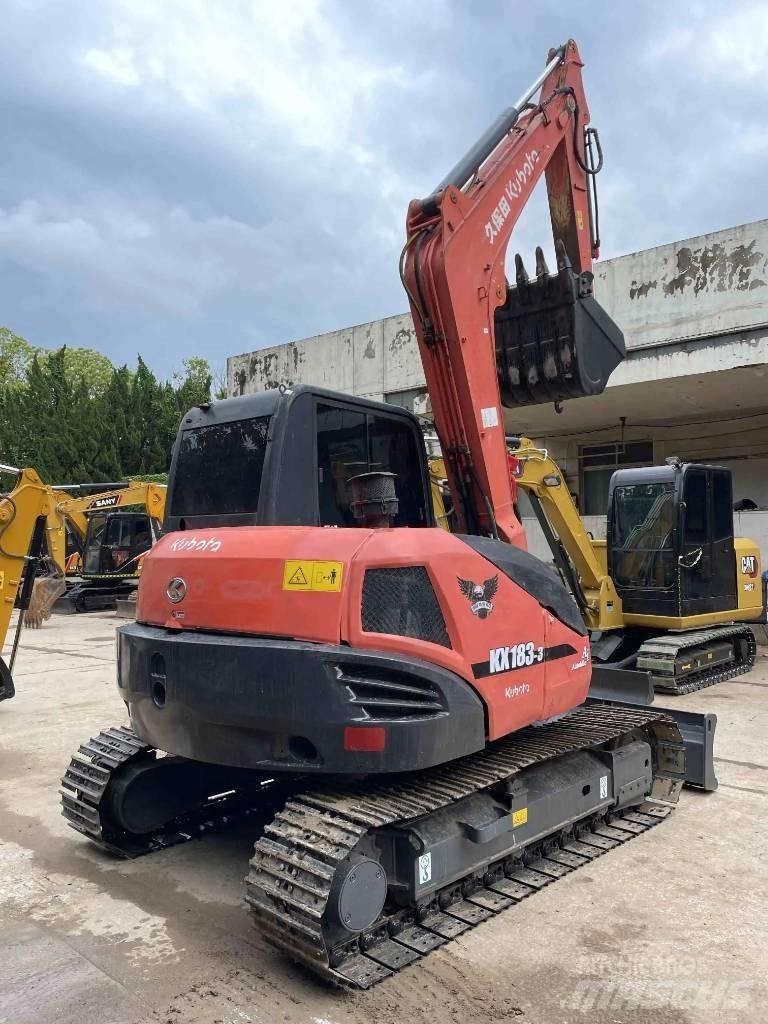Kubota KX163 Pásové rýpadlá