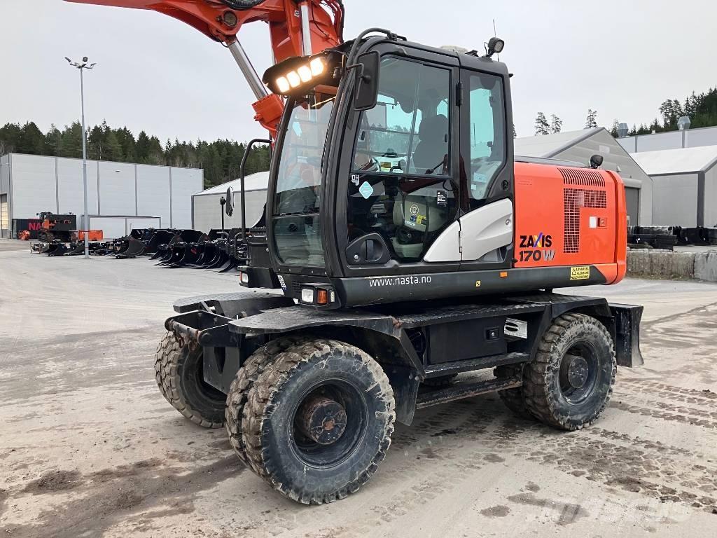 Hitachi ZX170WT-5 Kolesové rýpadlá