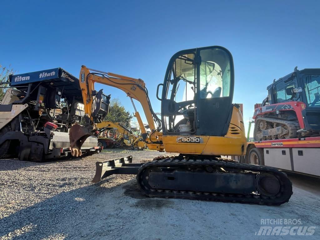 JCB 8030 Mini rýpadlá < 7t