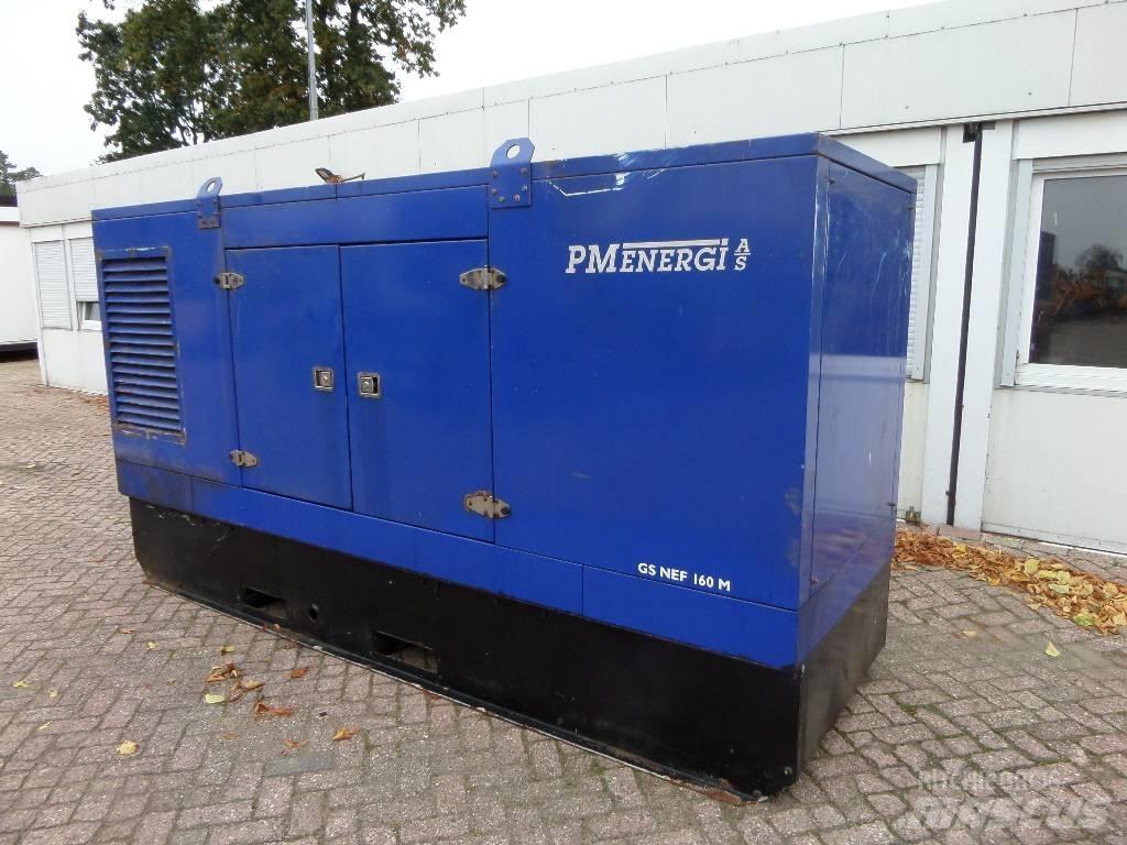 PM energie GSNEF160M Naftové generátory