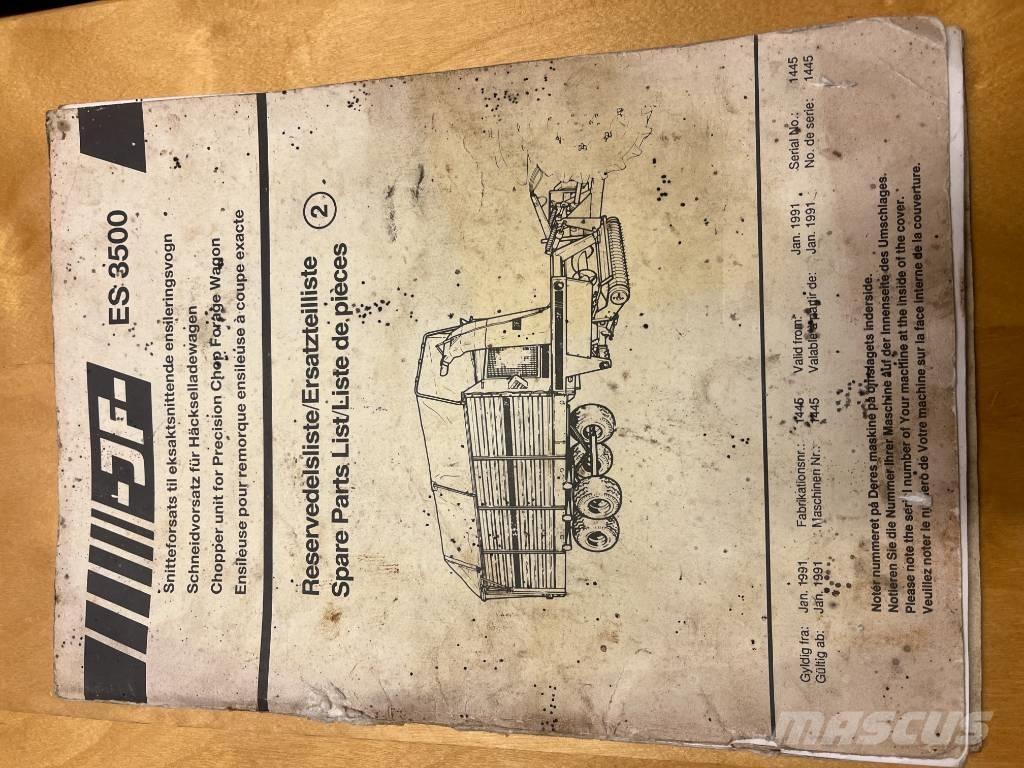 JF ES 3500 Samozberacie vozy