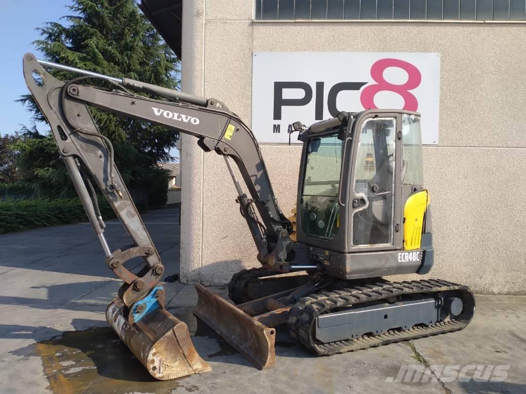 Volvo ECR 48 C Mini rýpadlá < 7t