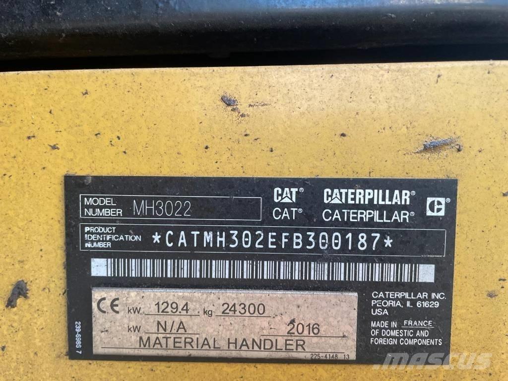 CAT MH 3022 Stroje pre manipuláciu s odpadom