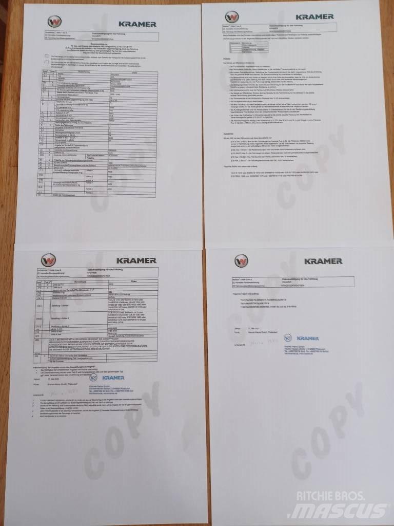 Kramer 5075 Kolesové nakladače