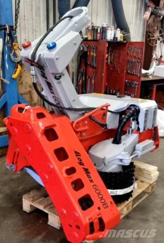 Log Max 6000B Žatevné hlavy