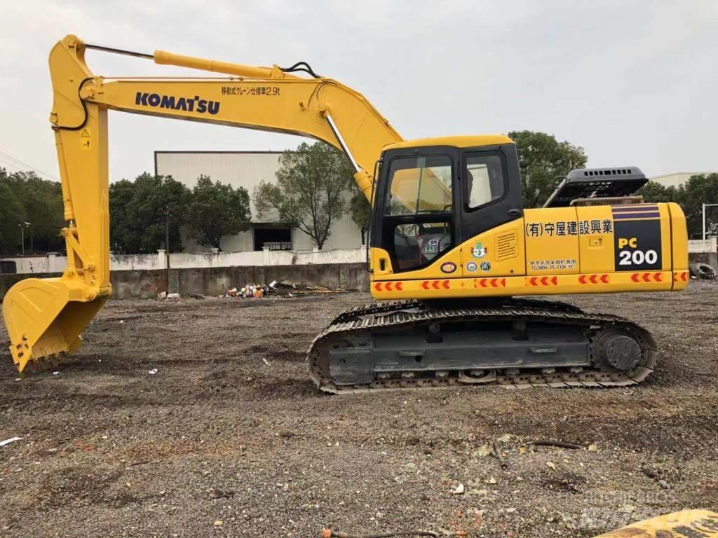 Komatsu pc200-7 Pásové rýpadlá