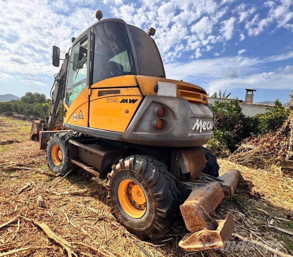Mecalac 714 MW Kolesové rýpadlá