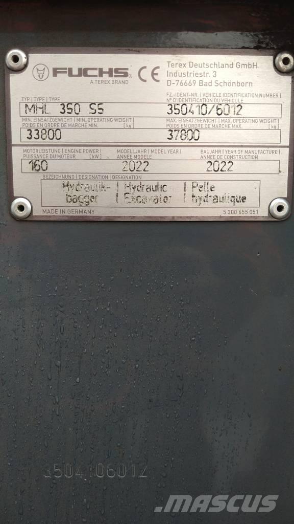Fuchs 350 Prístavné nakladače