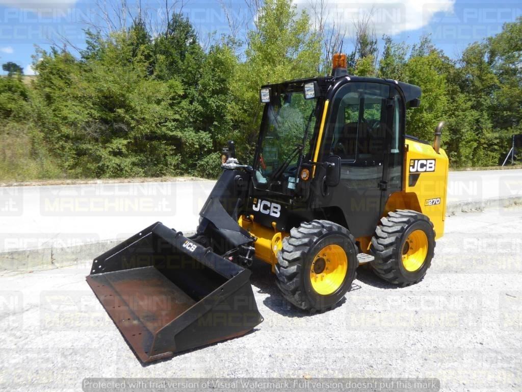 JCB 270 Šmykom riadené nakladače
