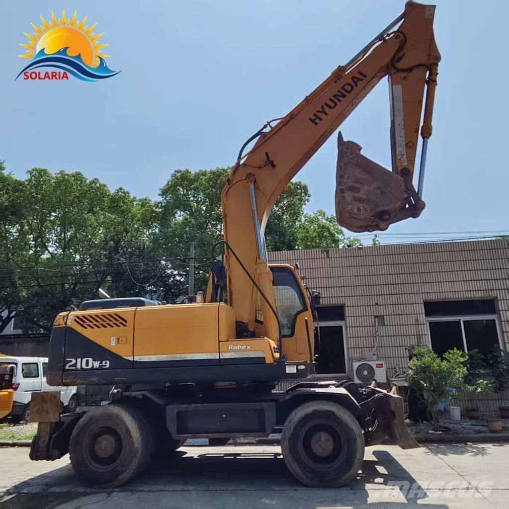 Hyundai r210w-9 Kolesové rýpadlá