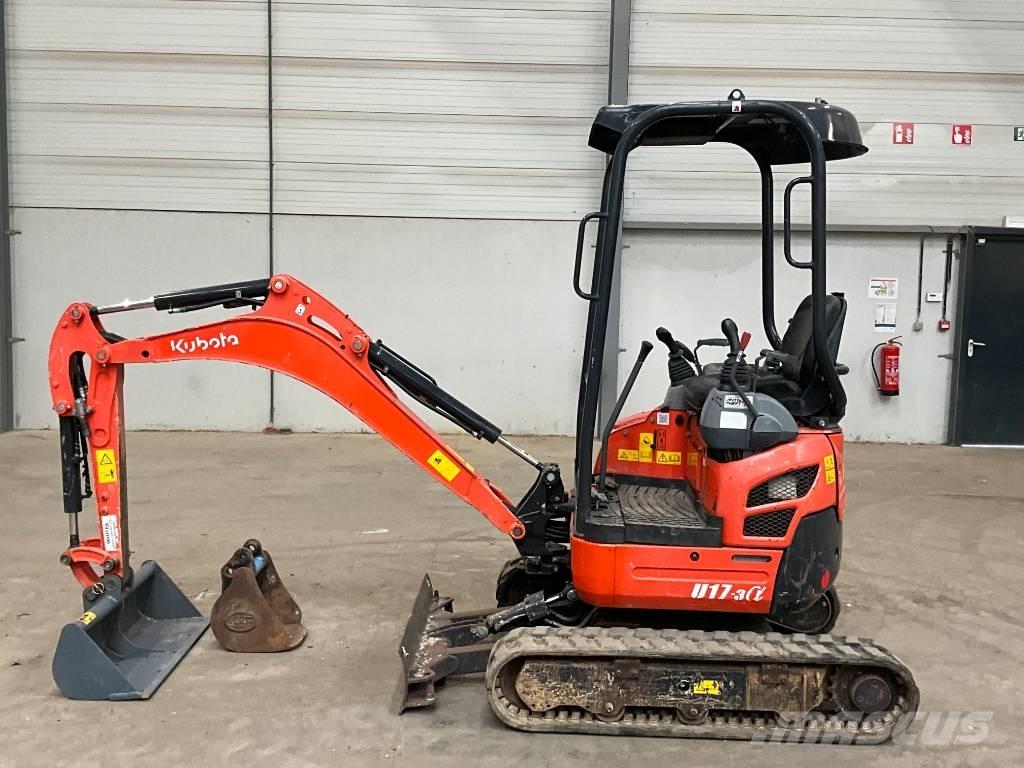Kubota U 17-3 A Mini rýpadlá < 7t