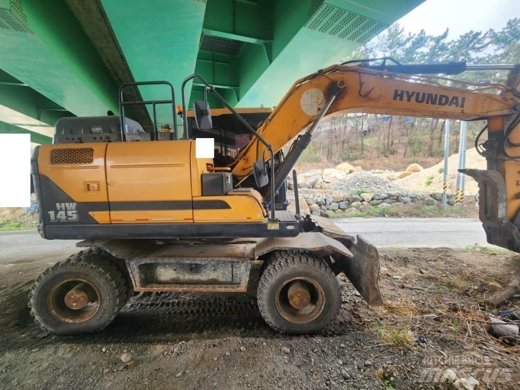 Hyundai HW 145 Kolesové rýpadlá