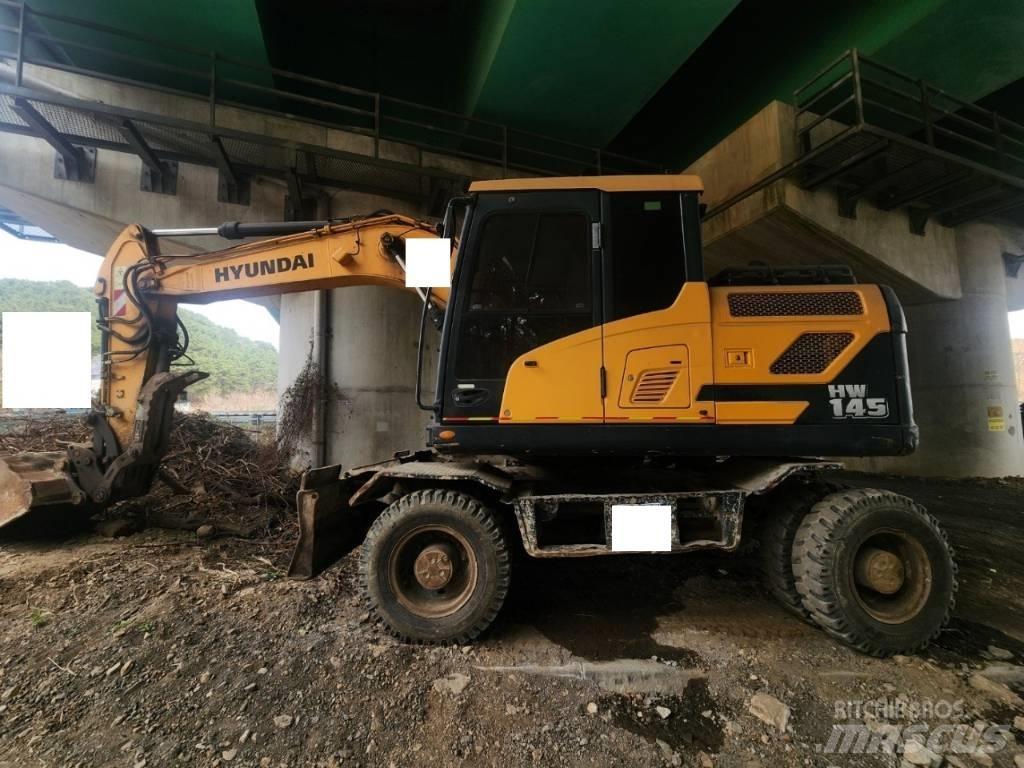 Hyundai HW 145 Kolesové rýpadlá
