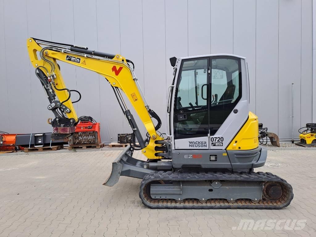 Wacker Neuson EZ50 Pásové rýpadlá