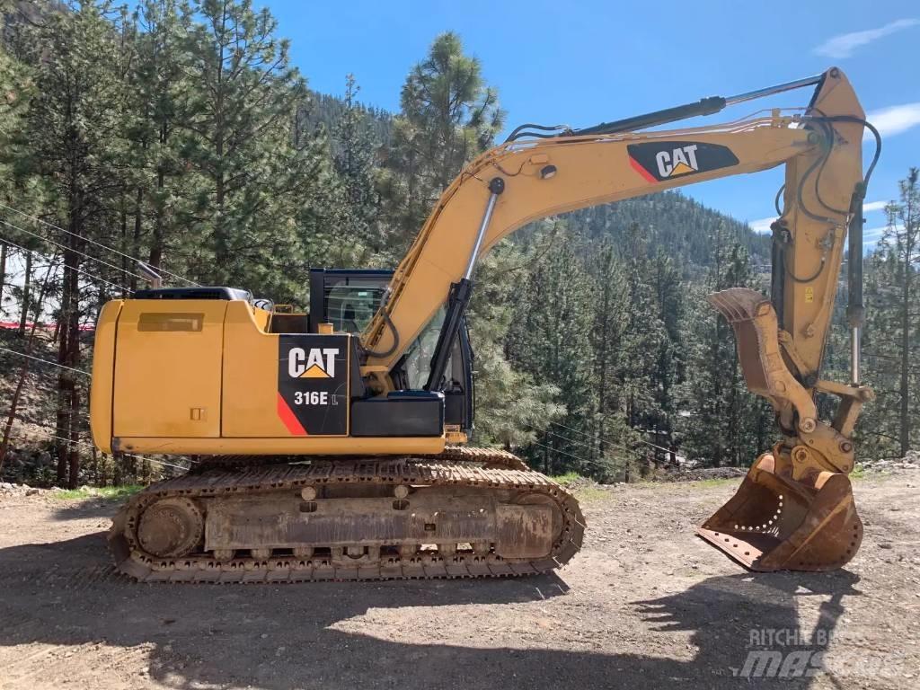 CAT 316 EL Pásové rýpadlá
