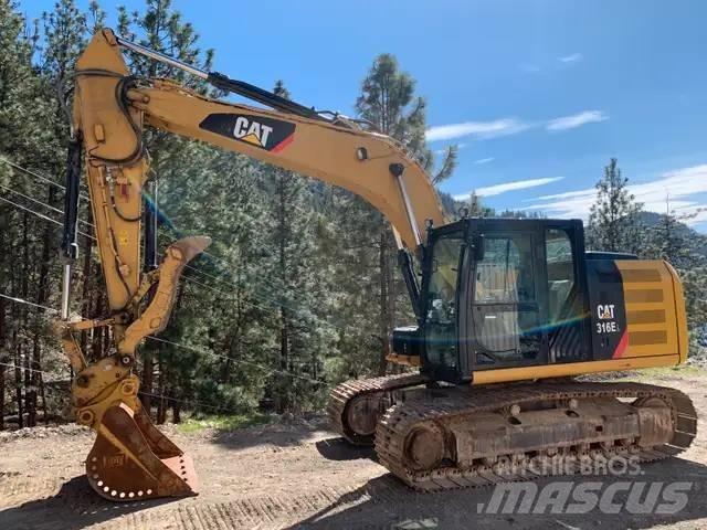 CAT 316 EL Pásové rýpadlá