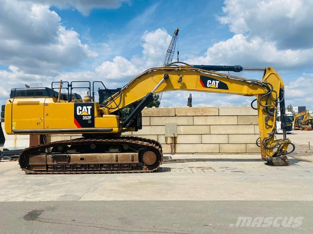 CAT 352f xe Pásové rýpadlá