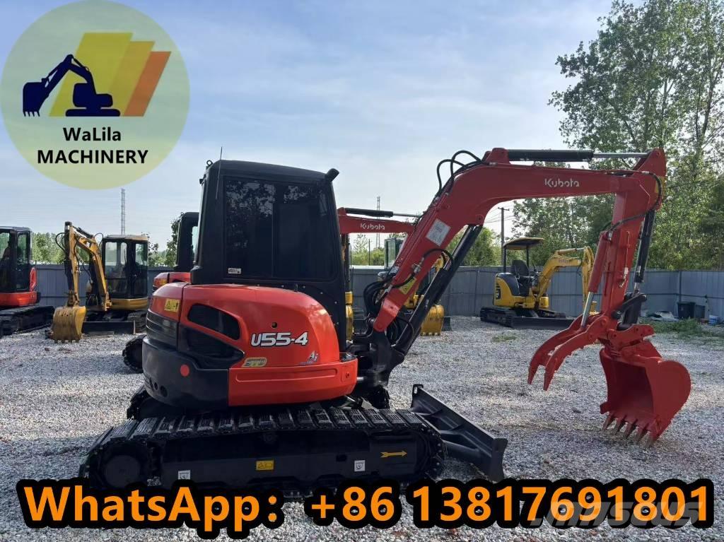 Kubota U 55-4 Mini rýpadlá < 7t
