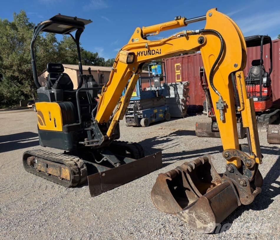 Hyundai R17-9 Mini rýpadlá < 7t
