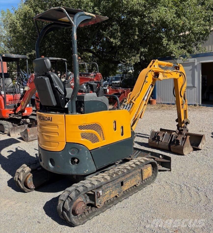Hyundai R17-9 Mini rýpadlá < 7t