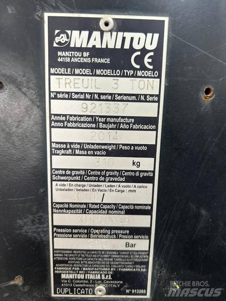 Manitou WINCH 3T Ďalšie komponenty