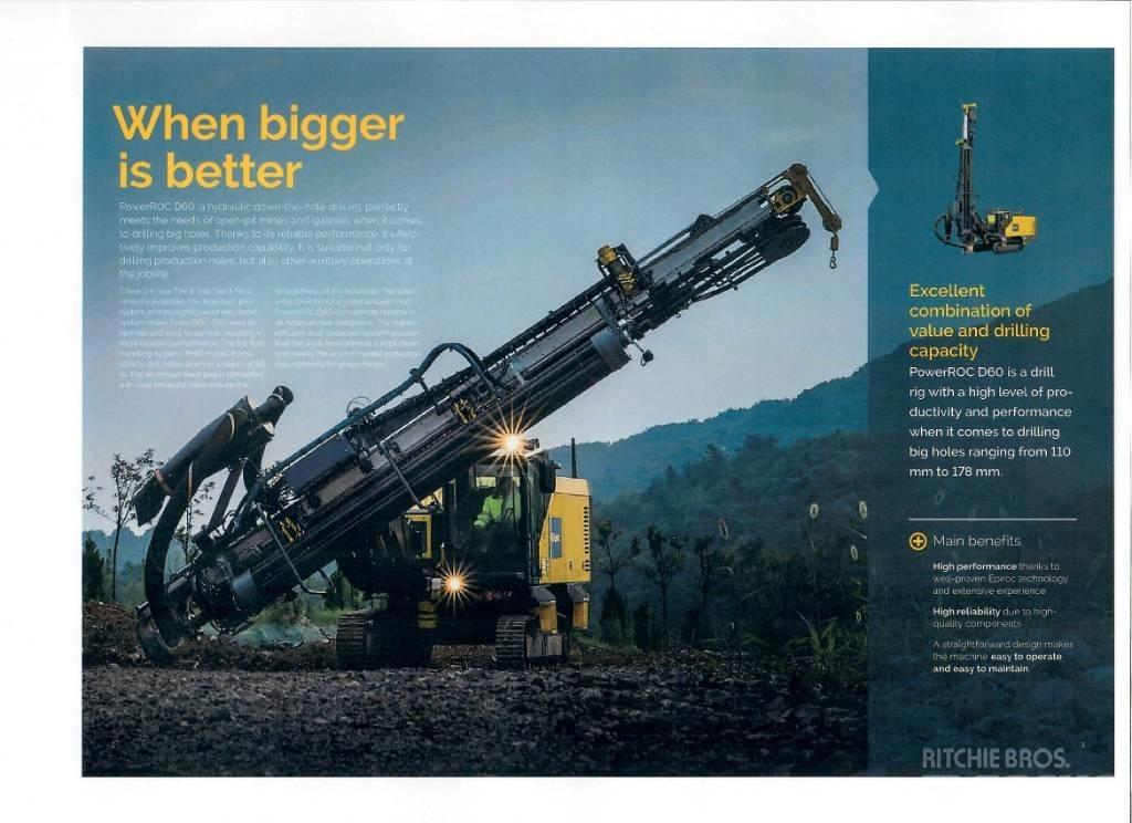 Epiroc PowerRoc D60 Povrchové vrtné súpravy