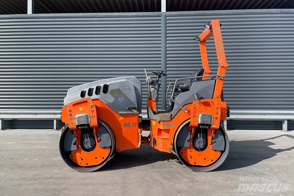 Hamm HD 14 VV Tandemové valce