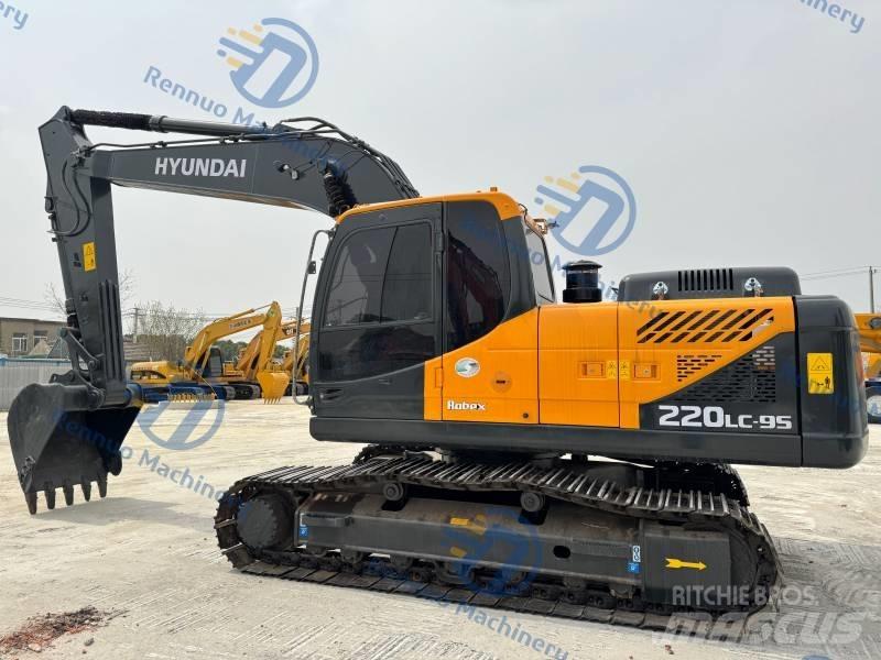 Hyundai R220LC-9S Pásové rýpadlá