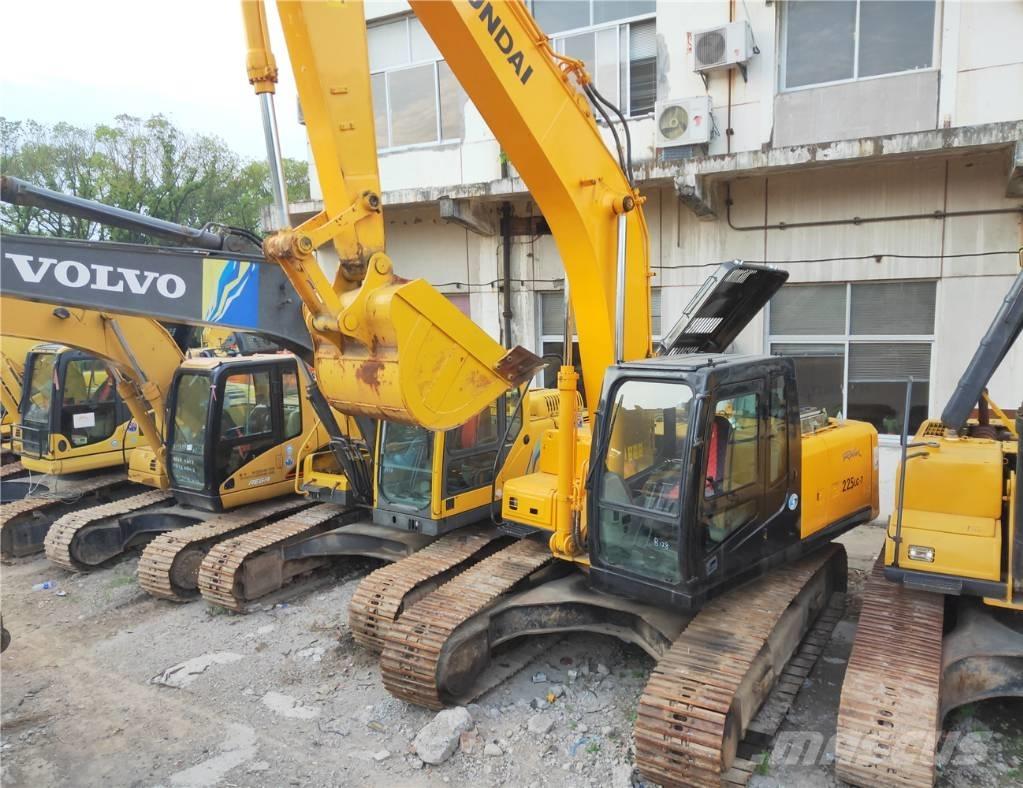Hyundai R225LC-7 Pásové rýpadlá