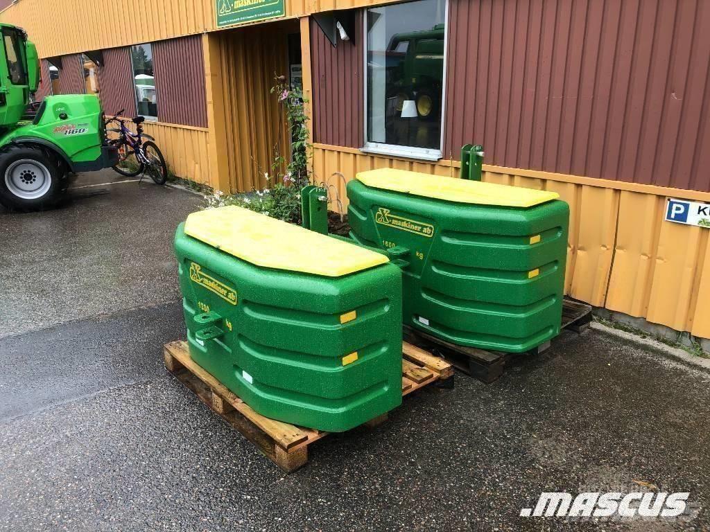  Frontvikter 800 KG Predné závažie