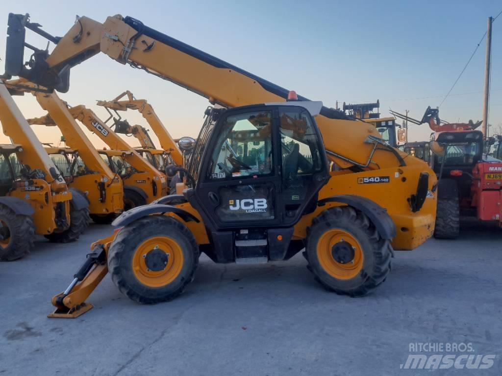JCB 540-140 Teleskopické manipulátory