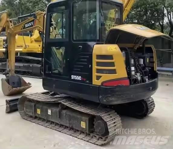 Sany SY55CPRO Pásové rýpadlá