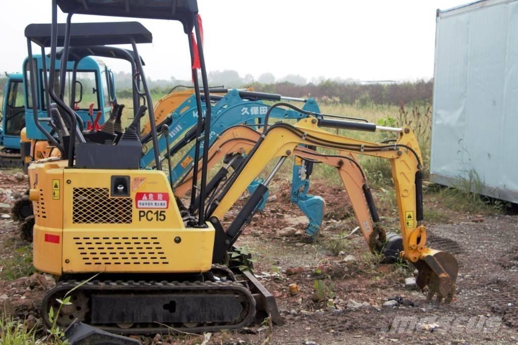 Komatsu pc 15 Mini rýpadlá < 7t