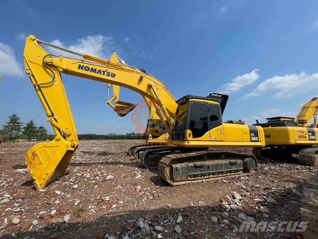 Komatsu PC 360 Pásové rýpadlá