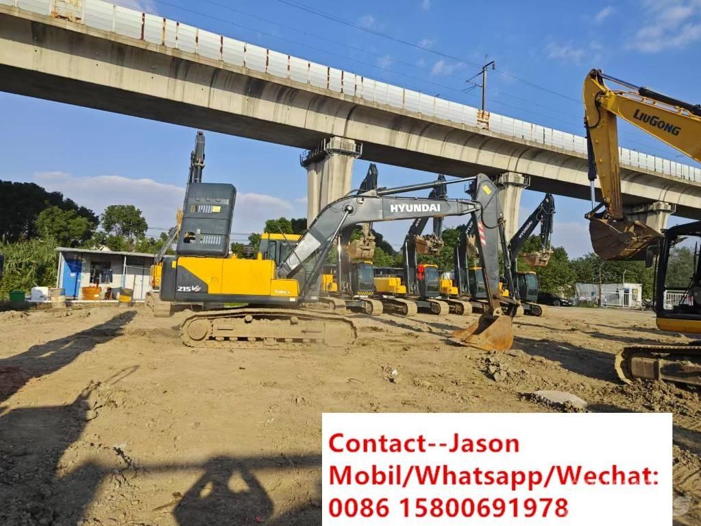 Hyundai R215 LVS Pásové rýpadlá