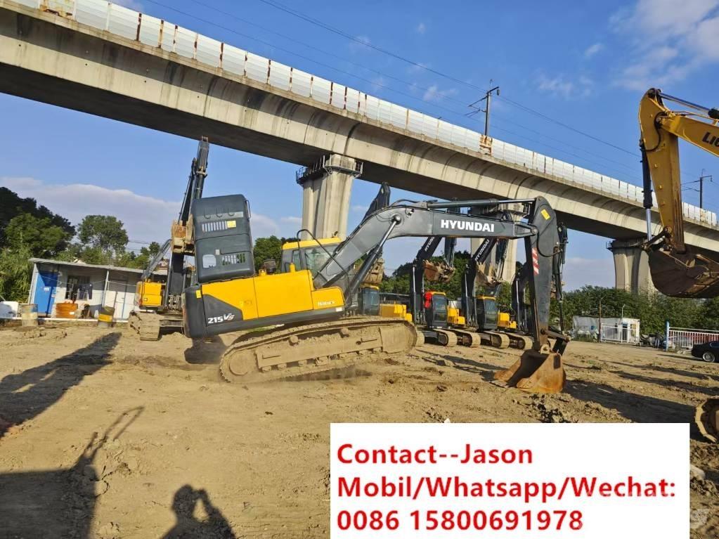 Hyundai R215 LVS Pásové rýpadlá