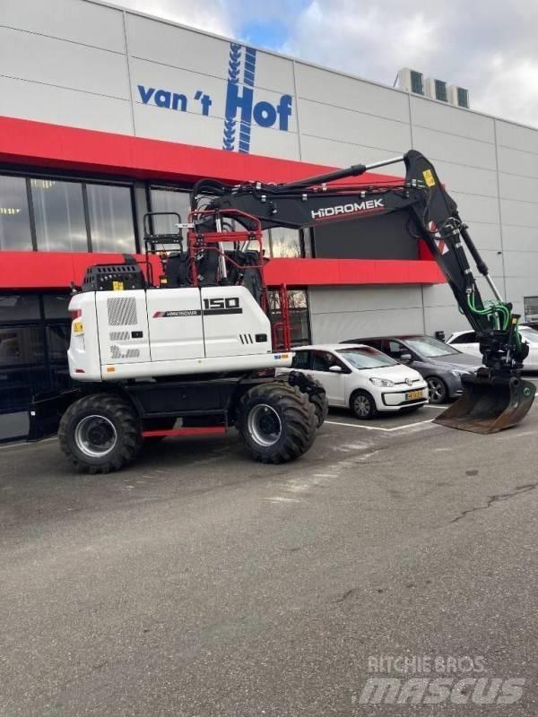 Hidromek HMK 150 WR Kolesové rýpadlá