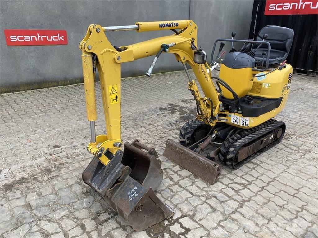 Komatsu PC09-1 Kolesové rýpadlá
